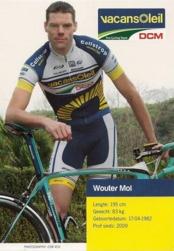2012 Vacansoleil - DCM #NNO Wouter Mol Front
